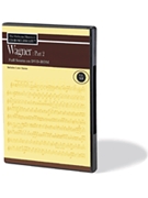 Orchestra Musician's CD-Rom Library Volume 12 by Wagner for Full Score