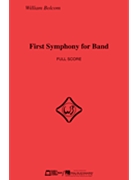 First Symphony for Band by Bolcom WIlliam for Full Score
