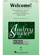 Welcome by Welsh Carol Tune - Snyder Audrey - Paul Elmer More for 3-Part Mixed and Piano