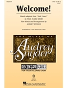 Welcome by Welsh Carol Tune - Snyder Audrey - Paul Elmer More for 2-Part and Piano
