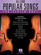 All-Time Popular Songs for Violin Duet by Various for Violin Duet