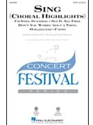 Sing - Choral Highlights by - Emerson Roger - for SATB and Piano