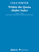 Within the Quota (Ballet Suite) by Porter Cole - Bolcom William - for 1 Piano 4 Hands