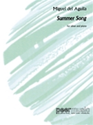 Summer Song by del Aguila Miguel for Oboe and Piano