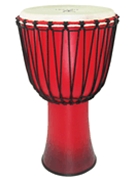 12 inch. Fiberglass Djembe - Rope Tuned by for