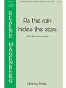 As the Rain Hides the Stars by Hagenberg Elaine Trad. Gaelic Prayer for SATB divisi and Piano