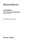 Concerto (2003 revised 2014) by Nyman Michael for Score and