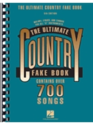 Ultimate Country Fake Book 5th Ed by Various Various for C Inst Fak