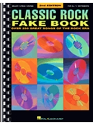 Classic Rock Fakebook 2nd Ed by Various for Fake Book