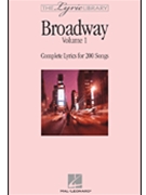 Broadway Volume 1 by Various - Lyrics Library Serie - for Lyrics Collection