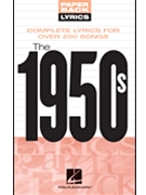 1950's by Various - Paperback Lyrics - for Lyrics Collection