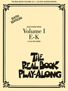 Real Book Play-along Volume 1 E-K by Various for Accompaniment CD