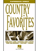 Country Favorites by Various - Paperback Songs - Various for C Inst Fak