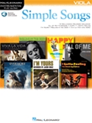 Simple Songs by Various for Viola
