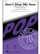 Don't Stop Me Now by Mercury Freddie - Brymer Mark - Queen for SATB and Piano