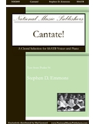 Cantate by Emmons Stephen D for SSATB and Piano (Psalm 96)