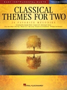 Classical Themes for Two Trombones by Various for Trombone
