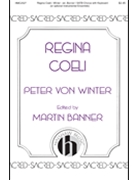 Regina Coeli by von Winter Peter - Banner Martin - for SATB and Piano