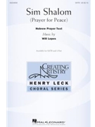 Sim Shalom - Prayer for Peace by Lopes Will Hebrew Prayer Text for SATB and Piano