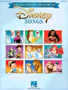 Illustrated Treasury of Disney Songs by Various for PVG Collection (7th Edition)