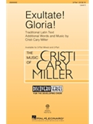 Exultate Gloria by Miller Cristi Cary for 2-Part and Piano