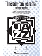 Girl from Ipanema - Garota de Ipanema by Jobim Antonio Carlos - Rutherford Paris - De Moraes and Gimbel for SATB and Piano