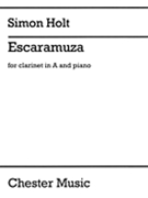 Escaramuza by Holt Simon for Clarinet/P