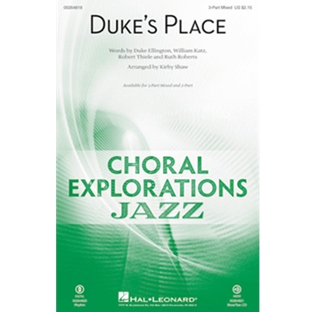 Duke's Place by Katz William - Shaw Kirby - for ShowTrax CD