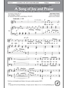 Song of Joy and Praise by Petker Allan Robert - Memley Kevin - for SATB and Piano (Psalm 98/Mason)