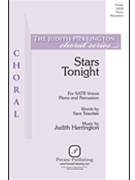 Stars Tonight by Herrington Judith Sara Teasdale for SATB and Piano