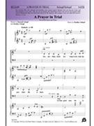 Prayer In Trial by Schopf Heather Hannah and Heather Sch for SATB and Piano