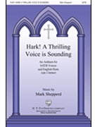 Hark A Thrilling Voice Is Sounding by Shepperd Mark Latin hymn/Caswell for SATB/EHorn