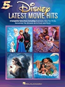 Disney Latest Movie Hits by Various for 5F-Piano