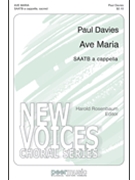 Ave Maria by Davies Paul for SAATB