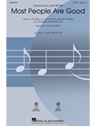 Most People Are Good by Kear Frasier and Hill - Lojeski Ed - Luke Bryan for SATB and Piano