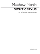 Sicut Cervus by Martin Matthew for SATB a cappella