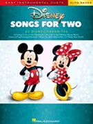 Disney Songs for Two Alto Saxes by Various - Phillips Mark - for Alto Saxophone Duet