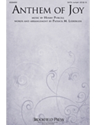Anthem of Joy by Purcell Henry - Liebergen Patrick M - for SATB and Piano