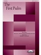 First Psalm by Choplin Pepper for SATB and Piano
