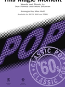 This Magic Moment by Shuman Mort - Huff Mac - Mort Shuman for SATB and Piano