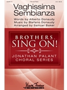 Vaghissima Sembianza by Donaudy Stefano - Baker Samuel - Alberto Donaudy for TTB and Piano