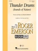 Thunder Drums - Sounds of Nature by Emerson Roger for 2-Part and Piano