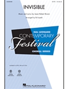 Invisible by Brown Jason Robert - Lojeski Ed - for SATB and Piano