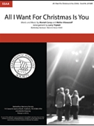 All I Want for Christmas Is You by Carey and Afanasieff - Triplett Larry - Mariah Carey for SSAA a cappella