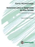 Variaciones sobre La Spagnoletta de Giles Farnaby by Montsalvatge Xavier for
