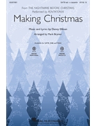Making Christmas by Elfman Danny - Brymer Mark - Pentatonix for SATB and Piano
