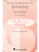 Someday - from Hunchback of Notre Dame by Menken Alan - Huff Mac - for SSAA and Piano