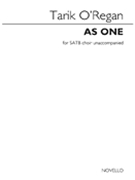 As One by O'Regan Tarik for SATB a cappella