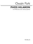 Phos Hilaron by Park Owain for SATB