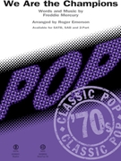 We Are the Champions by Mercury Freddie - Emerson Roger - Queen for SATB and Piano